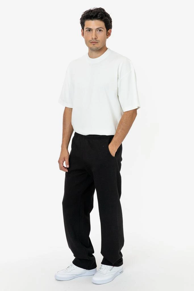 Los Angeles Apparel HF05 - Heavy Fleece Wide Leg Sweatpants (Piece Dye) 25