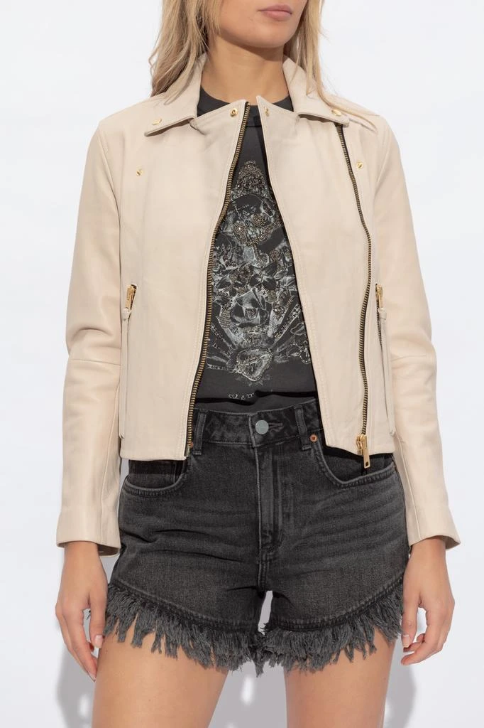 AllSaints AllSaints Leather Jacket `Dalby` 3