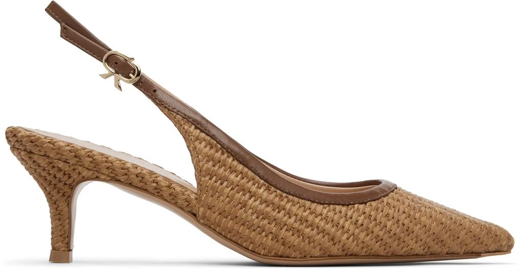 Gianvito Rossi Tan Minorca Heels