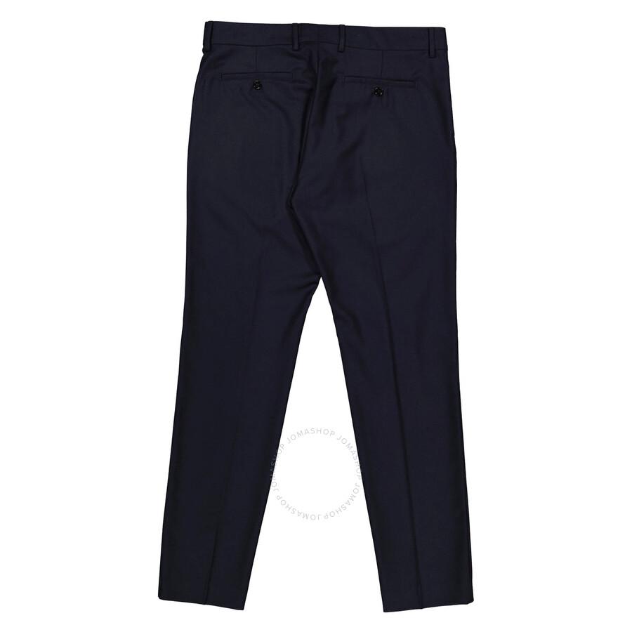 AMI Men's Bleu Nuit Cigarette Pants