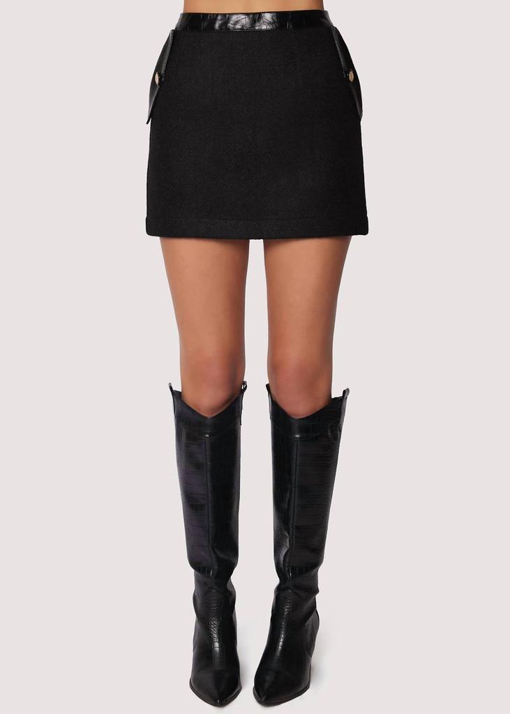 Lost and Wander Lost + Wander - Alessia Fitted Mini Skirt
