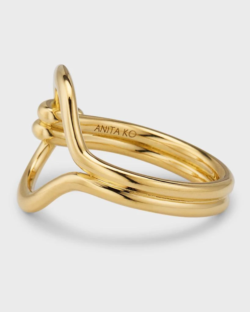 Anita Ko 18K Yellow Gold Montana Ring 4