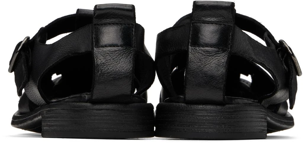 Officine Creative Black Chronicle 145 Sandals 2