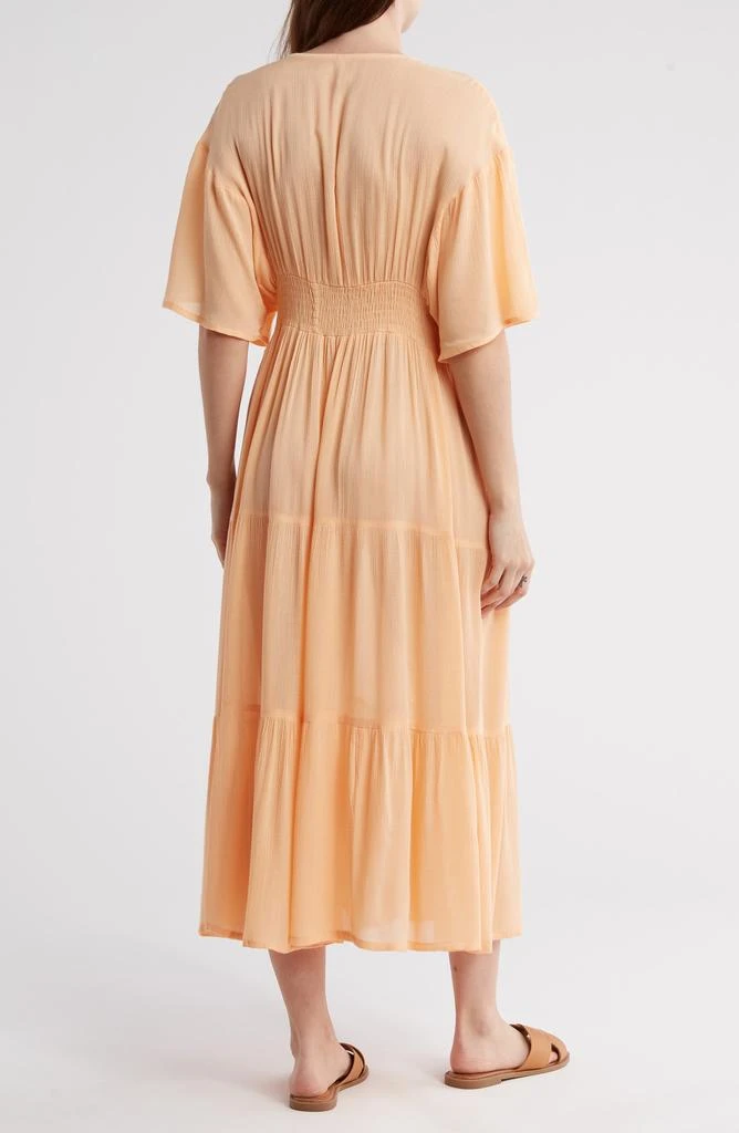 BOHO ME Beaded Maxi Cover-Up Dress 2