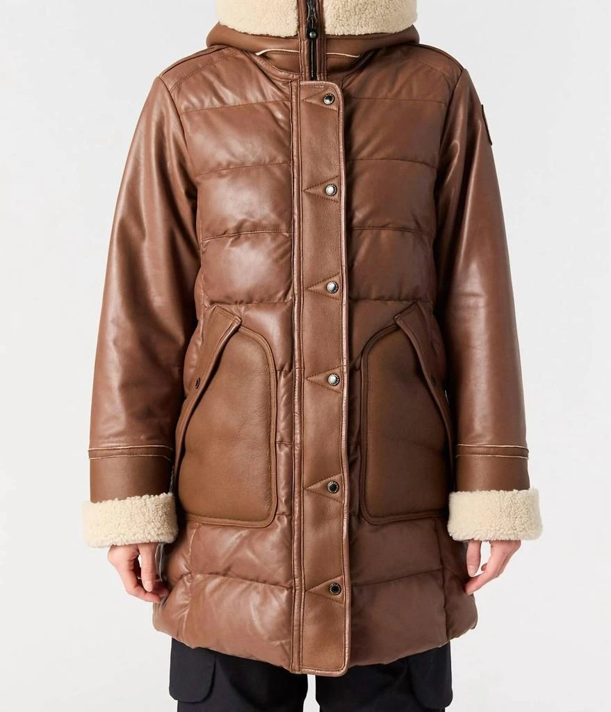 Parajumpers Parajumpers - DEMI SPECIAL LEATHER COAT