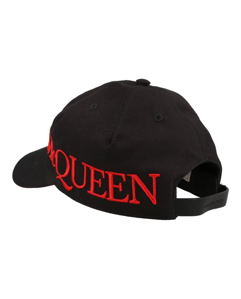 Alexander McQueen Logo Embroidered Baseball Cap