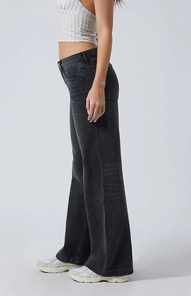 PacSun Lena Low Rise Super Baggy Jeans Black 3
