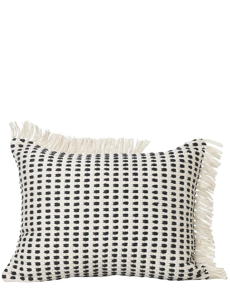 Ferm Living Way Cushion W/ Fringed Edges