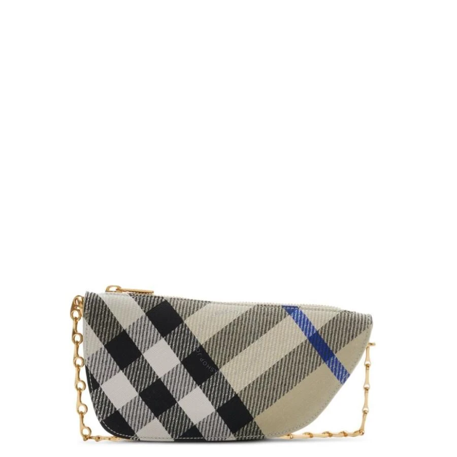 Burberry Shield Check-Pattern Mini Bag 1
