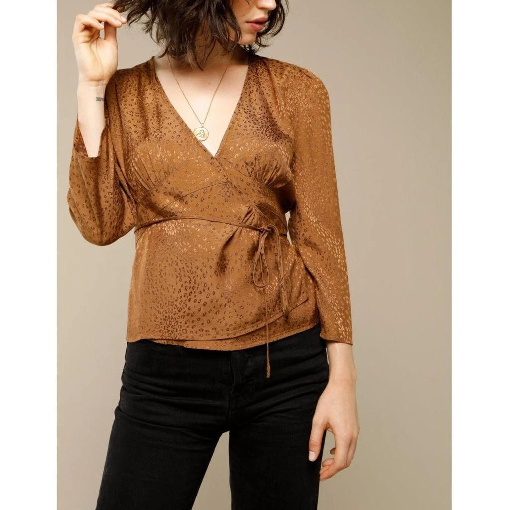 ROUJE Rouje - Blouse Anna - Cuivre / Jaquard 2