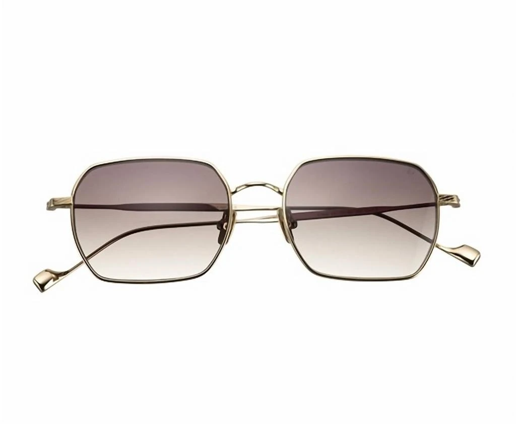 Entourage of 7 Unisex Enkai Square Eyeglasses In Gold 2