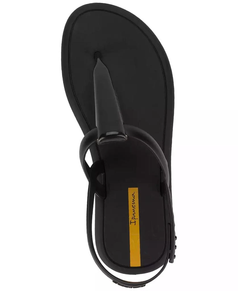 Ipanema Glossy Casual Flat Thong Sandals 4