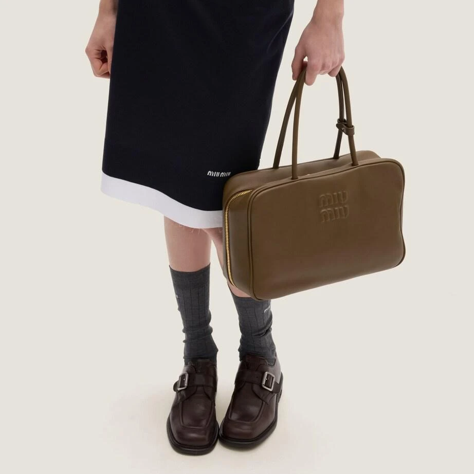 Miu Miu Leather Beau Shoulder Bag 2