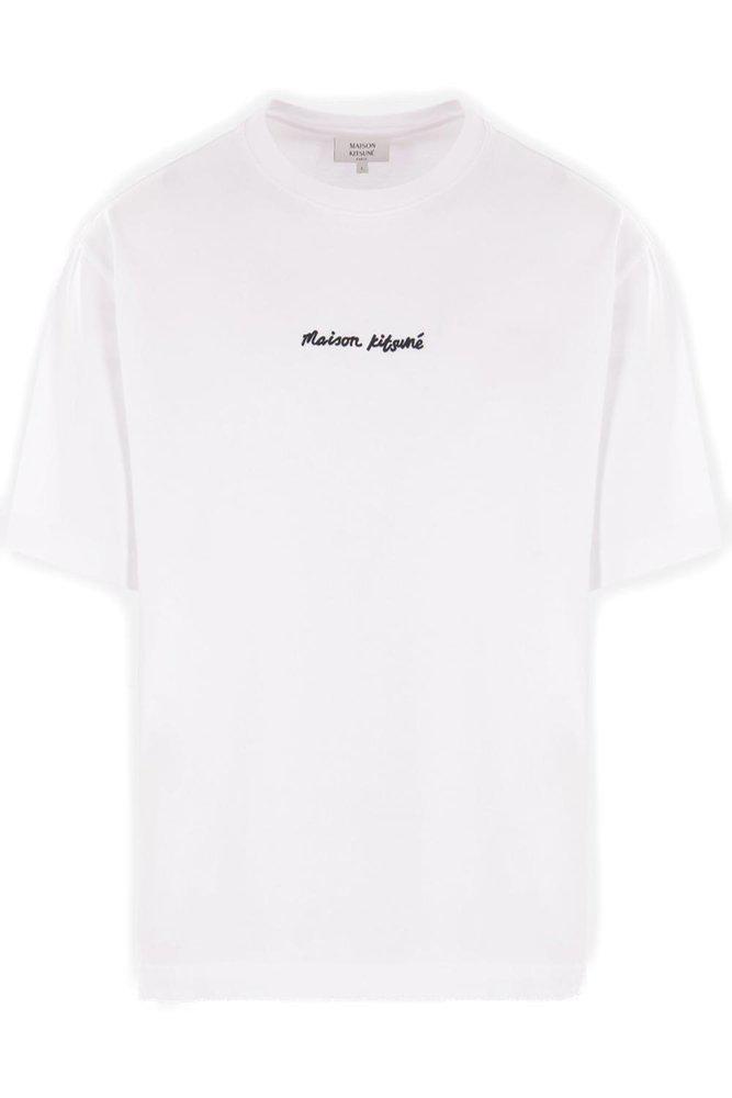 Maison Kitsune Maison Kitsuné Line Handwriting Oversize Tee-Shirt