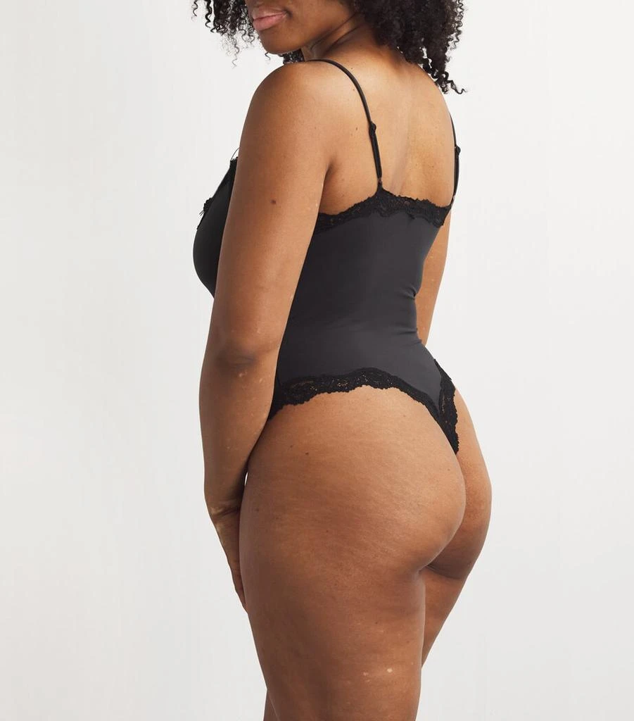 SKIMS Fits Everybody Lace-Trim Bodysuit 4