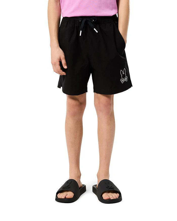 Psycho Bunny Boys' Parker Hydrochromic Logo Swim Trunks - Little Kid, Big Kid 3