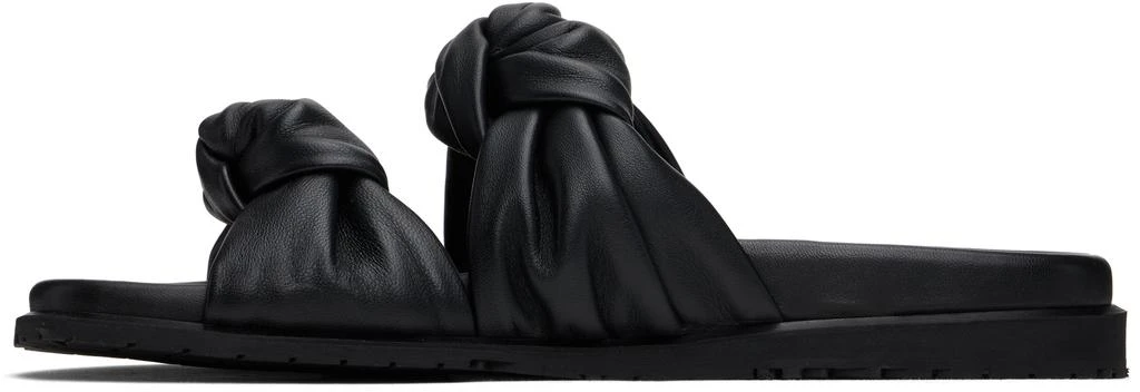 Dear Frances Black Tye Sandals 3