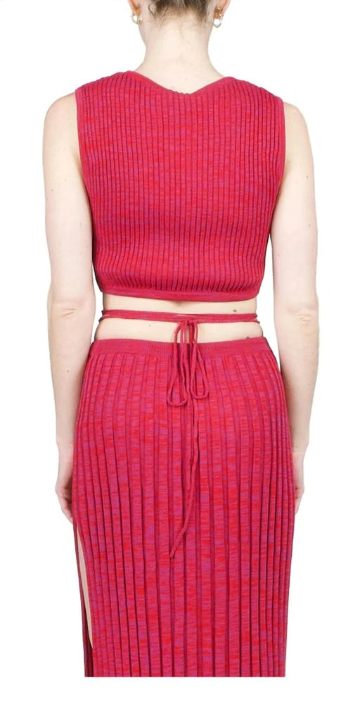 Christopher Esber Christopher Esber - Sleeveless Knit Tie Crop 3