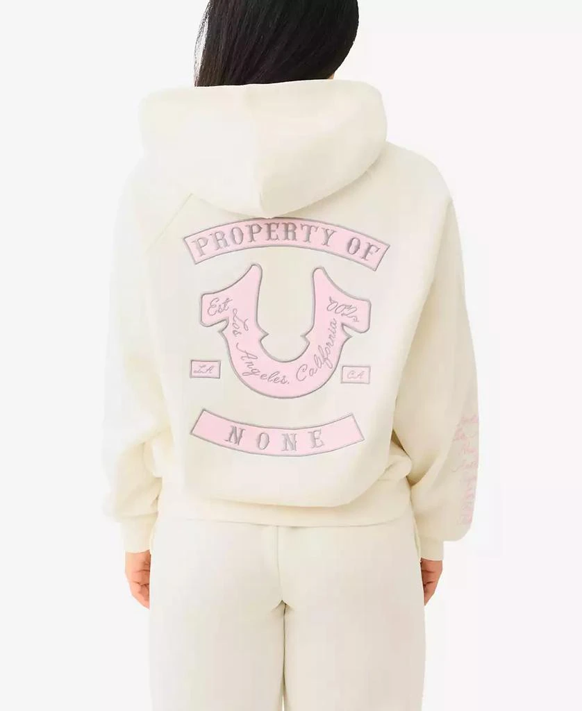 True Religion Women's Branded Boyfriend Hoodie 2