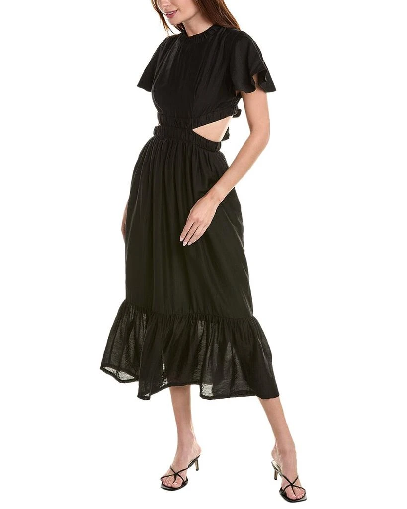 green emerald velvet dress SATELLITE DRESS – Sabina Musayev USA