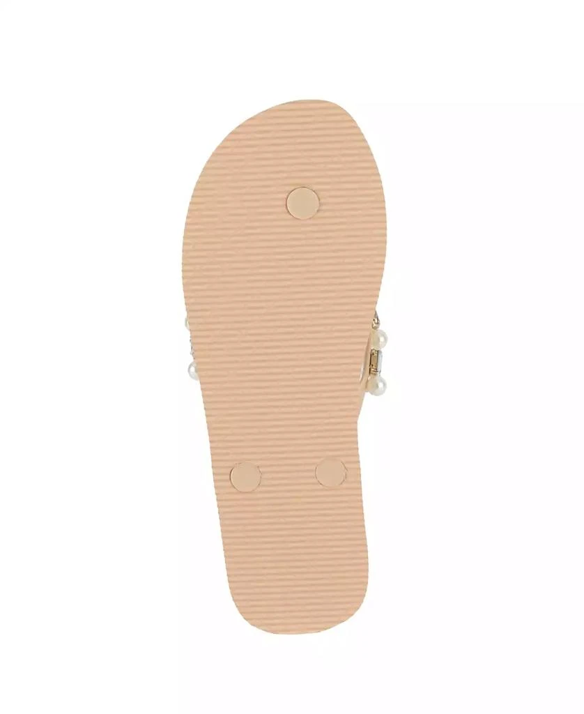 Juicy Couture Women's Sade 2 Embellished Flip Flop Sandals 5