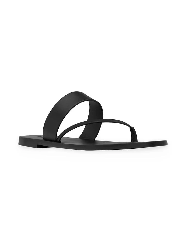 Yves Saint Laurent Milo Slides In Smooth Leather 2