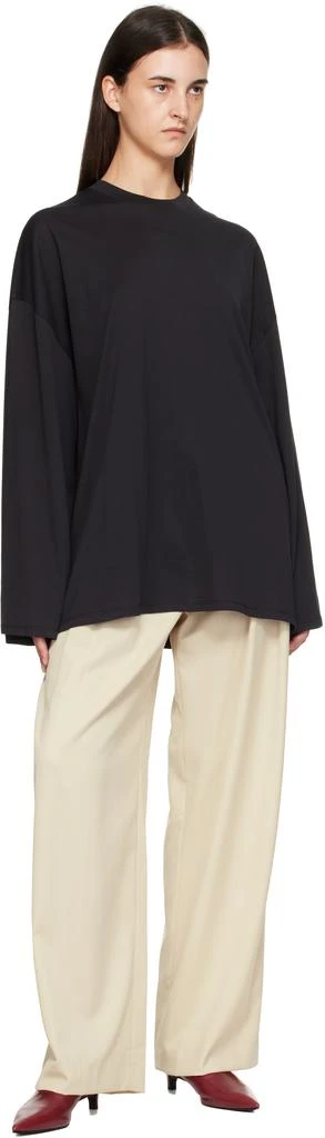 The Frankie Shop Beige Daytona Trousers 4