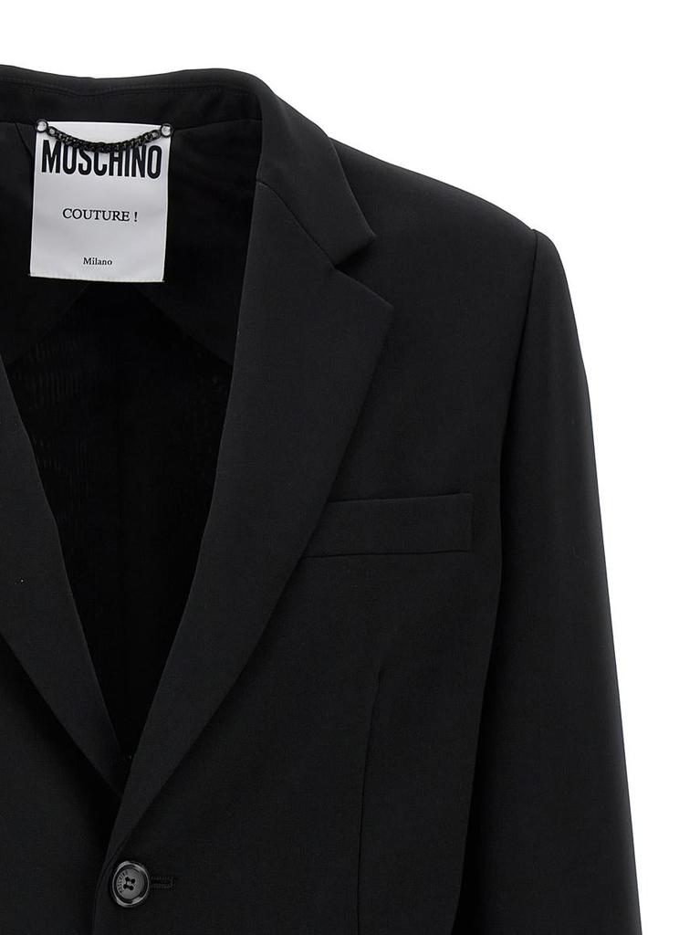 ジャケット Moschino Single-breasted martingale blazer Moschino Moschino Single-Breasted Martingale Blazer - Suits