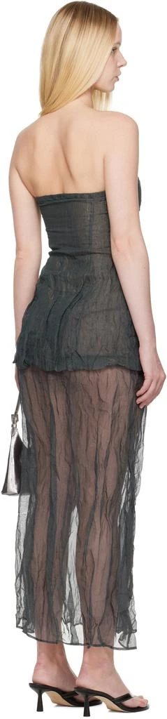 Paloma Wool Gray Mansino Maxi Dress 3