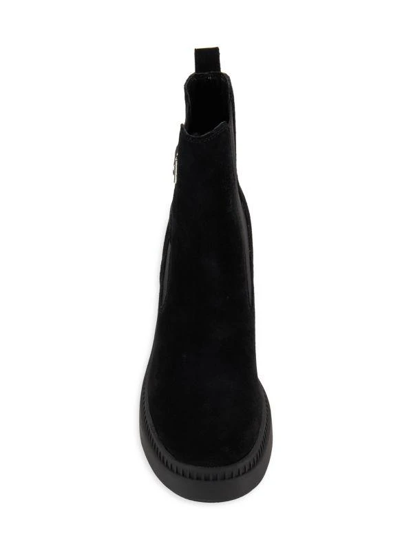 Calvin Klein Fayth 87MM Platform Heel Ankle Boots 5