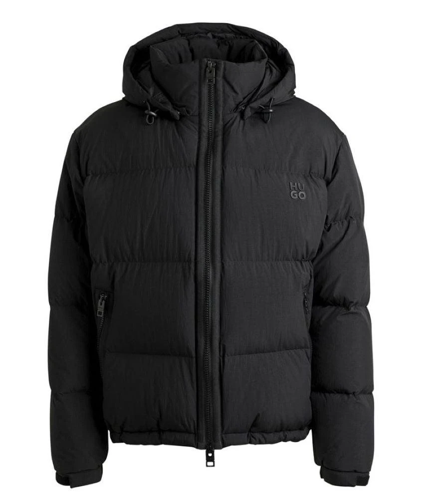 Hugo Boss Hugo Men's Bironto 2441 Down Puffer Jacket, Black 1