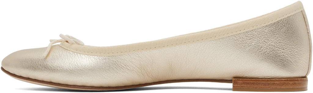 Repetto Gold Cendrillon Ballerina Flats 3