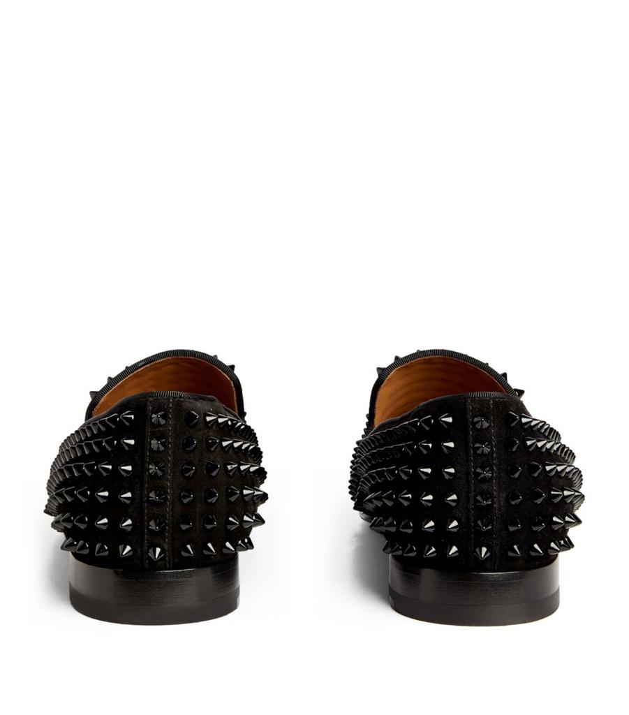 Christian Louboutin Dandelion Spikes Leather Loafers - Business