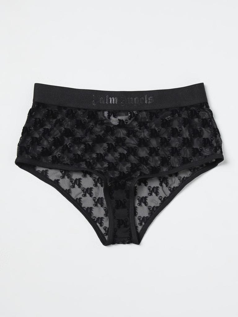 Palm Angels Palm Angels Monogram-Motif Lace Briefs