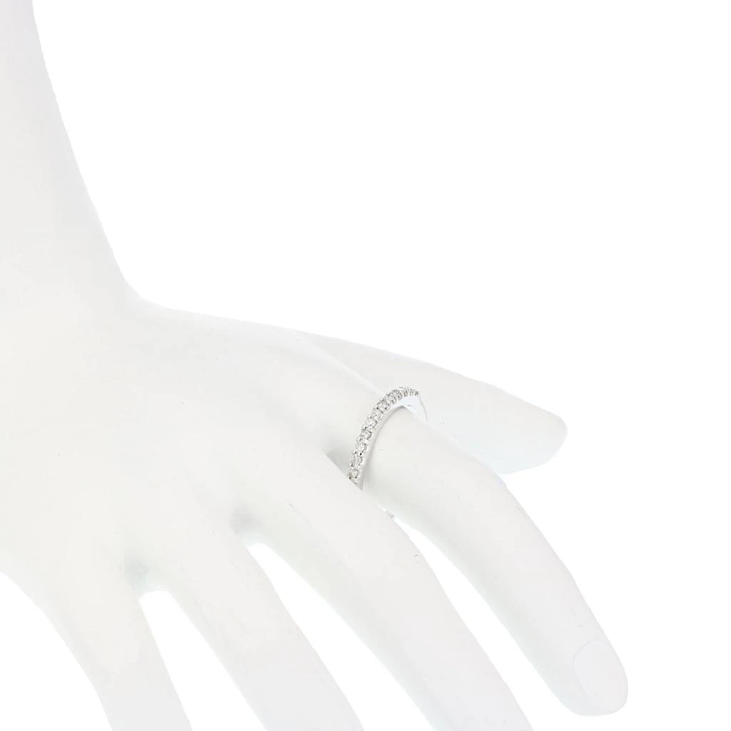 Vir Jewels 1/5 cttw Pave Diamond Wedding Band 14k White Gold Bridal Prong Set 5