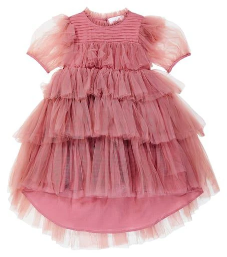 C'era Una Volta Mary tiered tulle dress 1