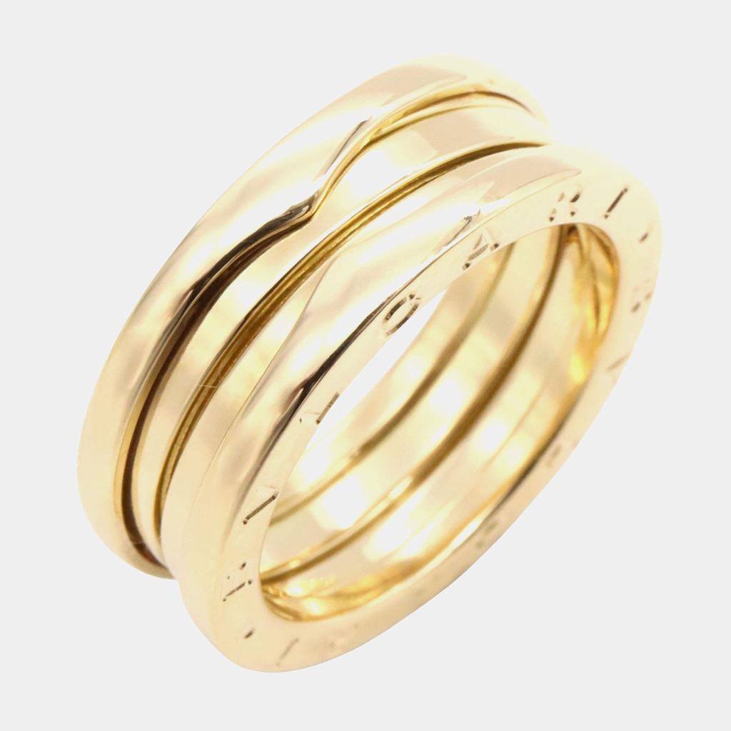 BVLGARI Bvlgari B-Zero1 2 Bands 18K Yellow Gold Ring EU 56