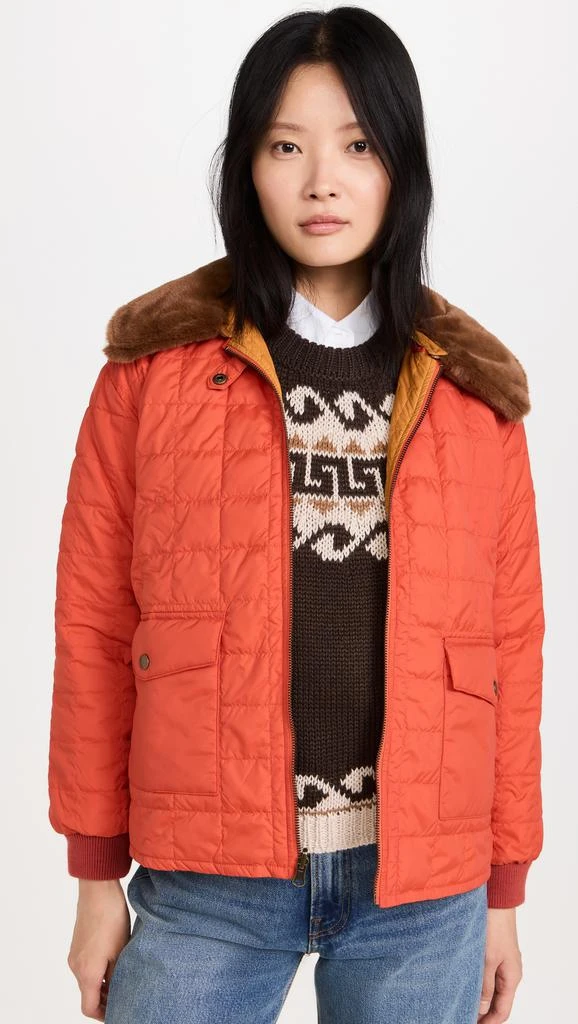 THE GREAT Outdoors The Reversible Down Logger Puffer 1