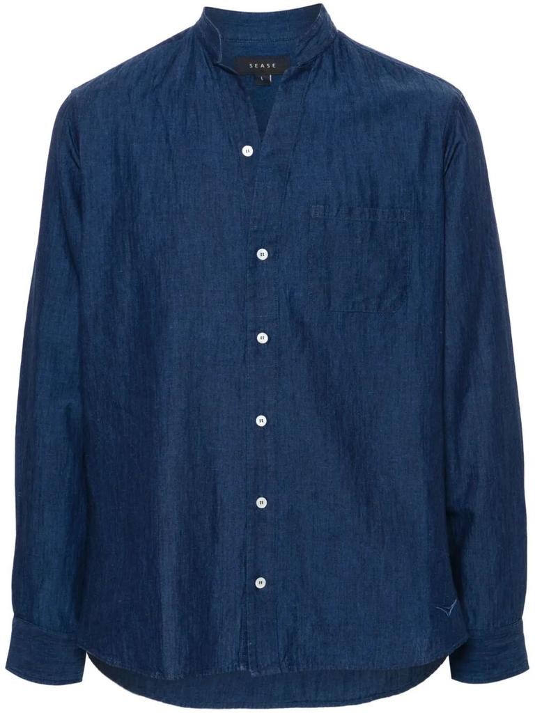 Sease Sease `Fish Tail` Denim Shirt