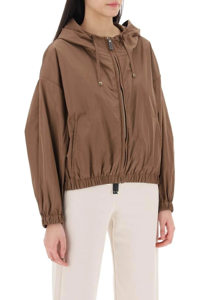 MAX MARA THE CUBE Max Mara The Cube Technical Taffeta Hooded Jacket 1