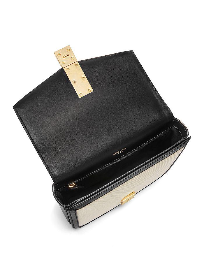 Demellier Vancouver Leather & Canvas Handbag