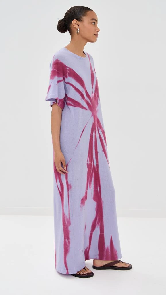 The Elder Statesman Cashmere Mythic Oversized Tee Dress 3