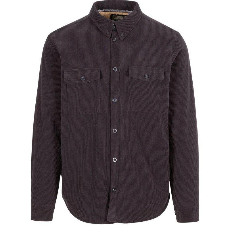 Trespass Mens Dattin Shirt Dark Grey 1