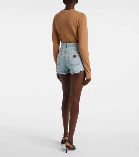 Dolce 
Gabbana Frayed denim shorts 3
