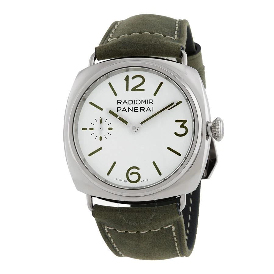 Panerai Radiomir Officine 45mm Hand Wind White Dial Men's Watch PAM01384 1