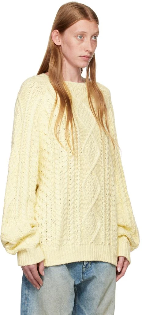 Essentials Yellow Raglan Sweater 2
