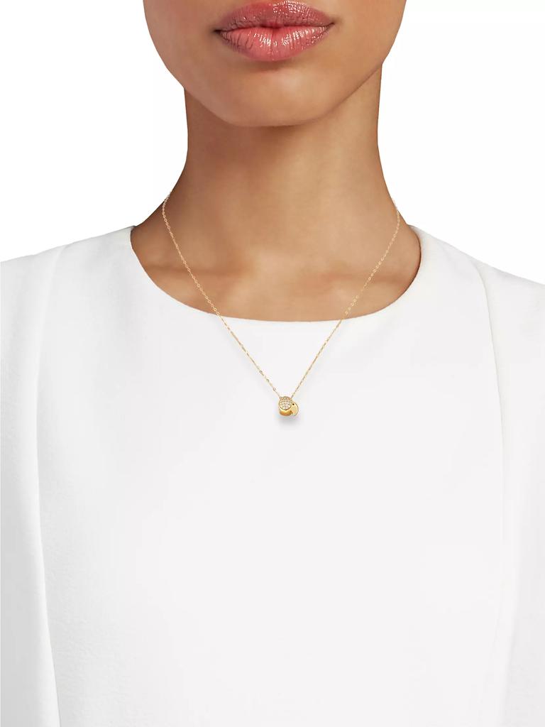 Tamara Comolli Signature Dropclasp 18K Gold & Diamond Pavé Charm