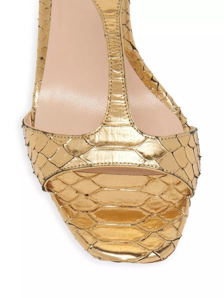 Tom Ford Galaxy 105MM Leather & Chain-Link Sandals 4