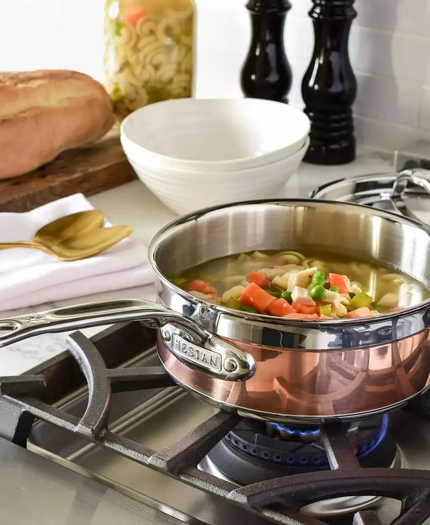 Hestan CopperBond Copper Induction 2-Quart Covered Saucepan 6