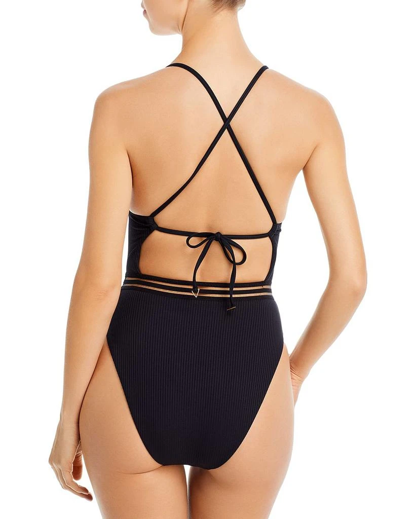 Isabella Rose Queensland Ribbed One Piece Swimsuit 2